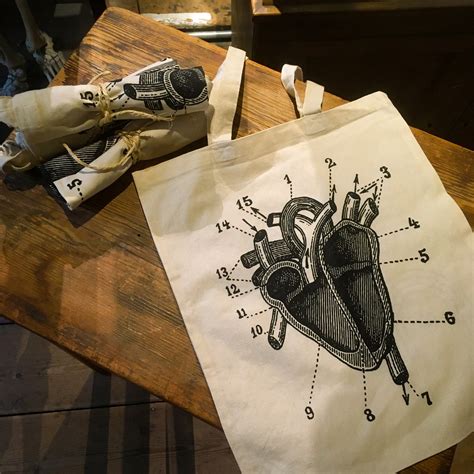 Anatomical Heart Tote Bag – The Old Op Apothecary .